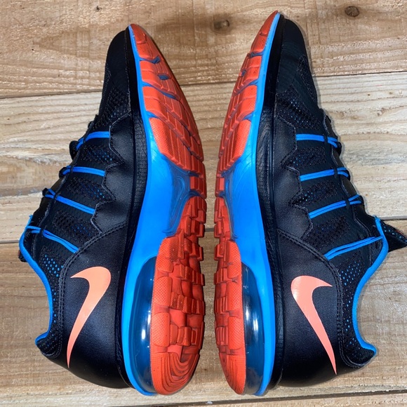 Womens Nike Air Max DYNASTY Black Textile Sz 10 - Picture 10 of 10